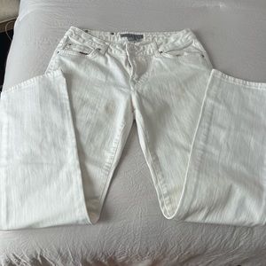 Zara white jeans size 10